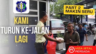 Aksi Satpam Bagi Takjil Hingga Turun Ke Jalan Pt Vip Donasi Ramadhan