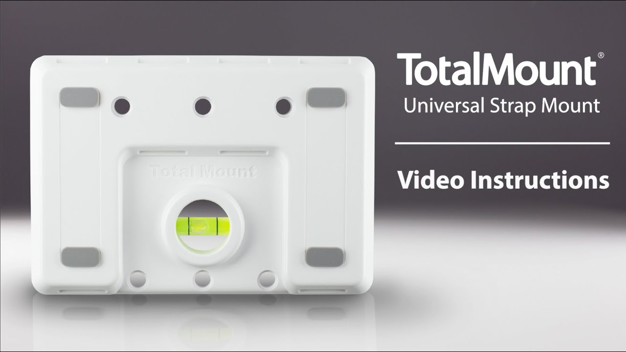 Video Instructions - TotalMount Universal Mount for Electronics ...