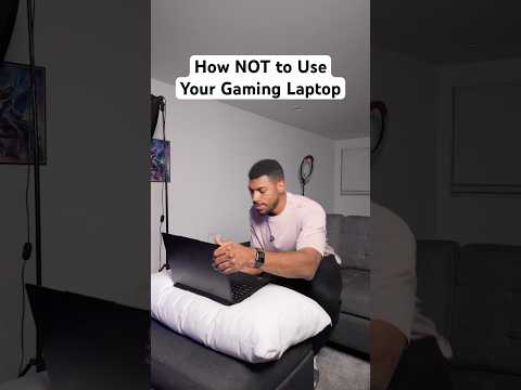 How NOT to use your Gaming Laptop 😅