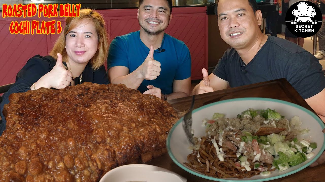 Roasted Pork Belly Cochi Plate 3 By Chef Marvin of Secret Kitchen