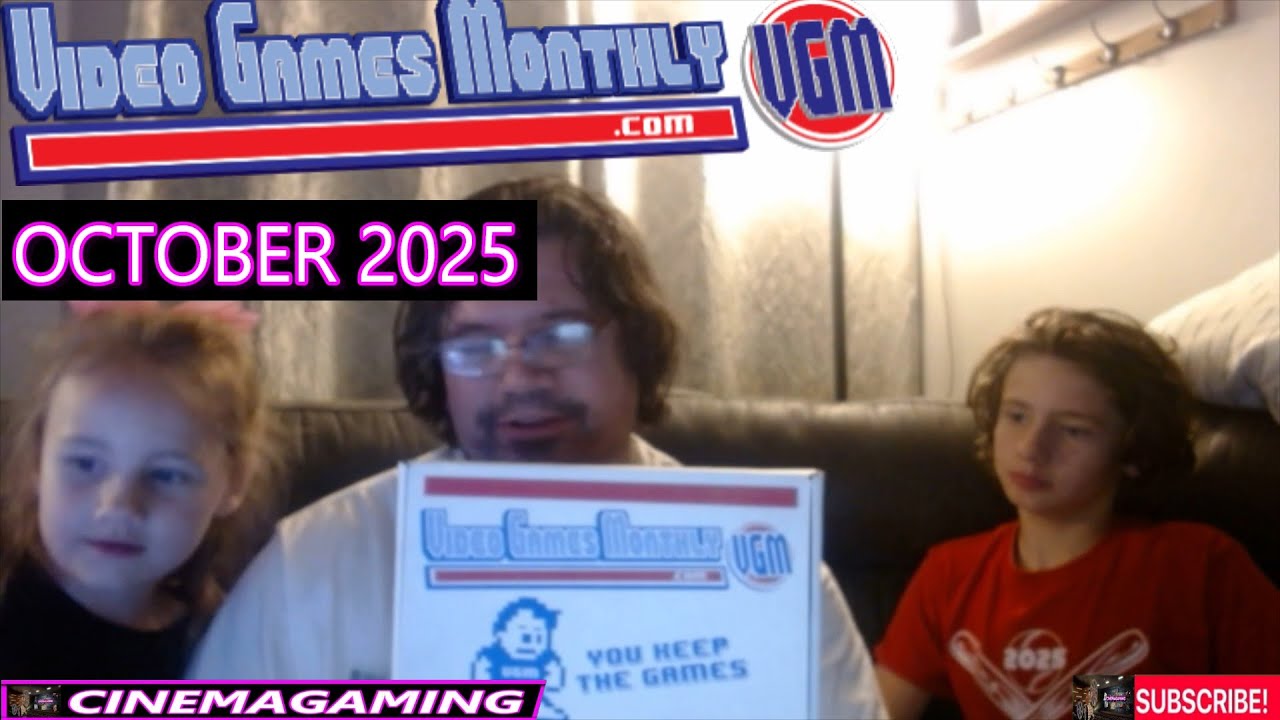 VIDEO GAMES MONTHLY UNBOXING (OCTOBER 2025)