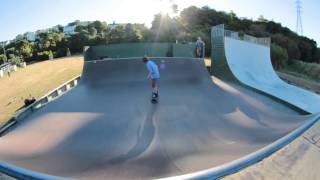 Afternoon at Karori mini-ramp