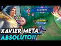PESSOAL DO MÍTICO AMA PEGAR O XAVIER POR ESSE MOTIVO! - XAVIER GAMEPLAY | Mobile Legends