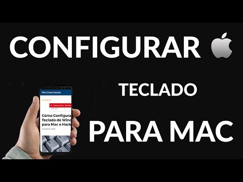 Cómo Configurar un Teclado de Windows para Mac o Hackintosh