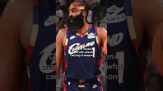 Cavaliers' Harden charged with unlawful carrying of weapon #shorts