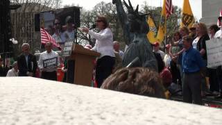 Part 2 Vicki McKenna at 2010 Madison TEA Party