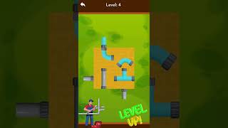 Water Pipe Game – Level 4 Solved 💧