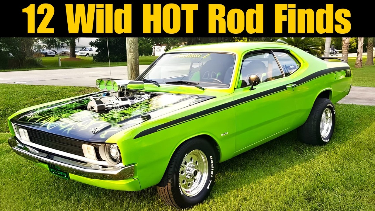 12 WILD MUSCLE CARS and COOL HOT Rods for Sale! BRUTAL Builds YOU HAVE to SEE!