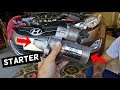 HOW TO REPLACE STARTER ON HYUNDAI ELANTRA