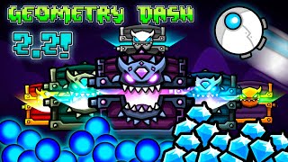 All New Chests Rewards! - Geometry Dash [2.2] Treasure Room Rewards