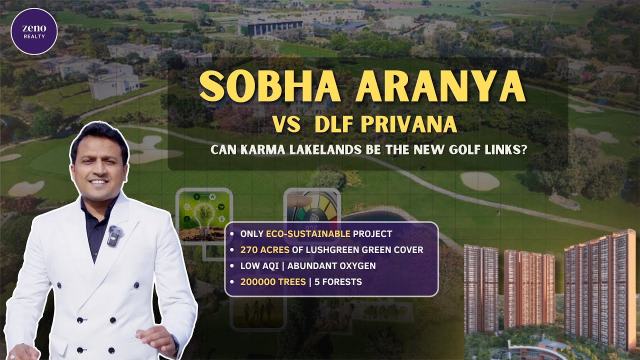 SOBHA Aranya Walkthrough | Ultra-Luxury Golf Living at Karma Lakelands, Gurgaon