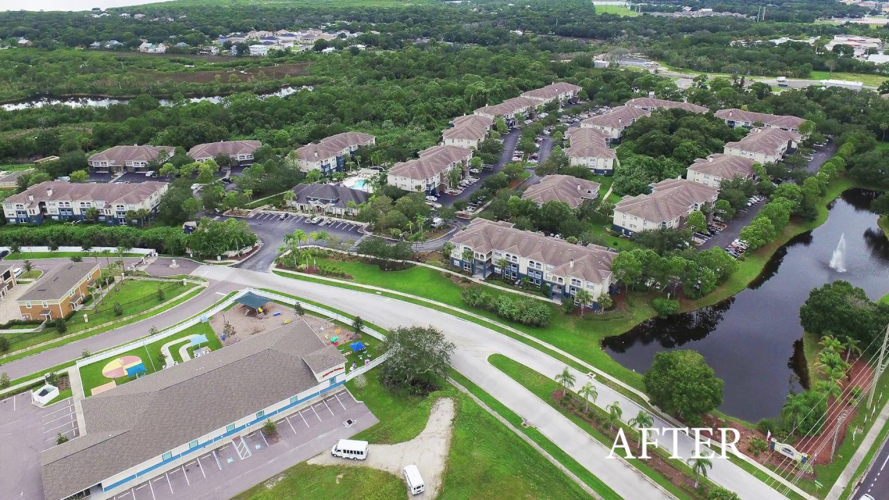 Preserve at Mobbly Bay Apartments Aerial Photos with Edited B&A's YouTube