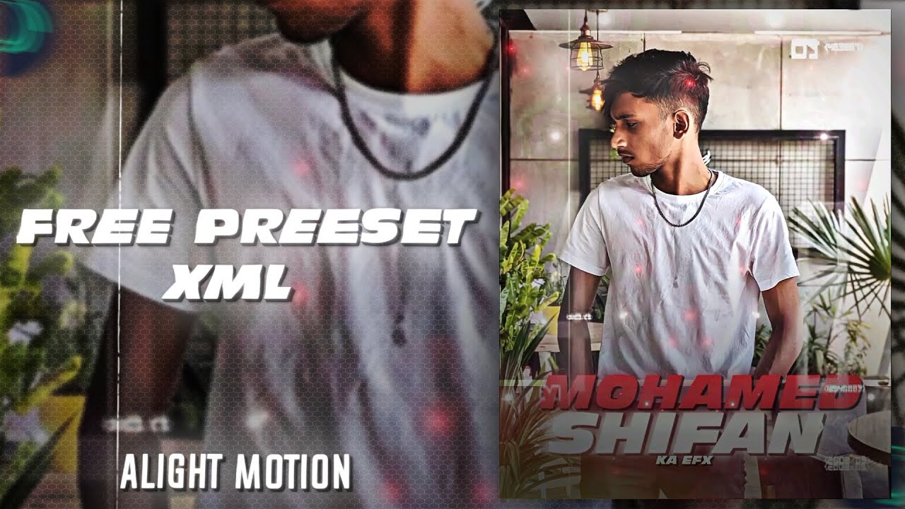 Free preset + XML | alight motion | badass edit | like junior retro | # ...