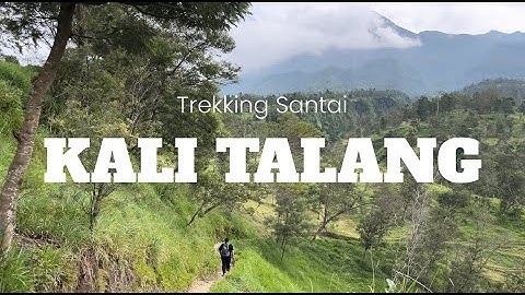 Pendakian Santai Silent Vlog di Kali Talang Gunung Merapi #kalitalang #TrekkingKeluarga #4k