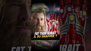 Le vrai choix du snap dans Endgame !