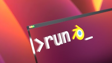 Running Blender from the Terminal on macOS