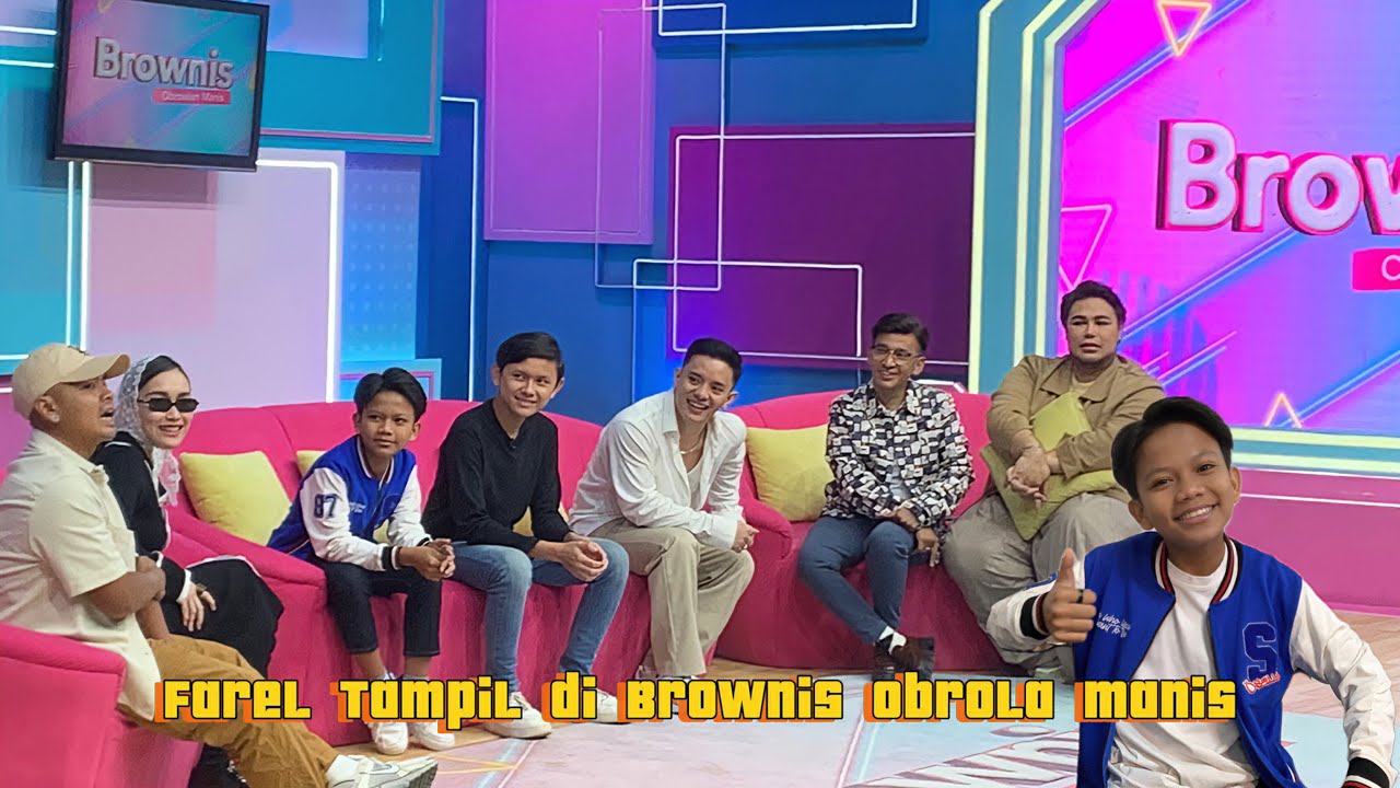 HARI INI !! FAREL TAMPIL DI BROWNIS OBROLAN MANIS