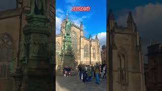 St Giles' Cathedral, located on the Royal Mile in Edinburgh, Scotland. #scottishcastles #explore