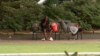 Homeless still sleeping on grounds of City Hall week after super hub opens
