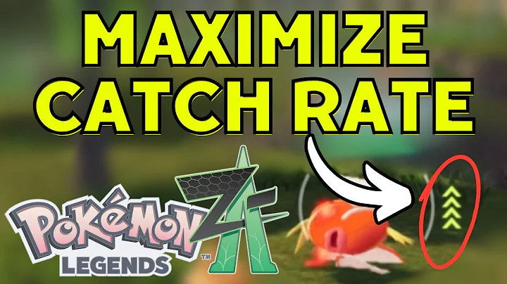 How to increase catch rate in Pokemon Legends: Z-A #pokemonlegendsza
