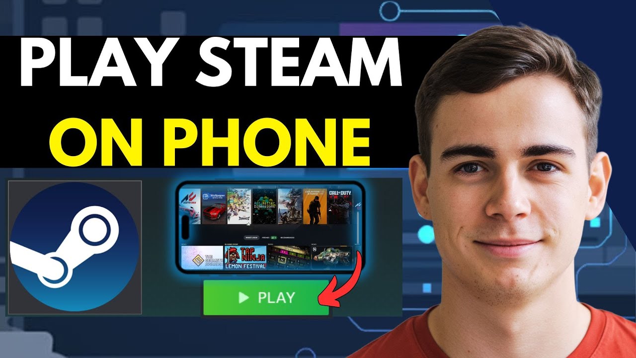 How To Play Steam Games on Phone (2025) - Tutorial - YouTube