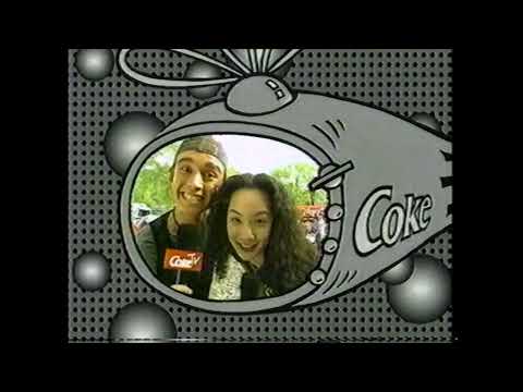 コカ・コーラ　trf　15秒　マークパンサー　はな　懐かＣＭ　1994年8月　Coca-Cola