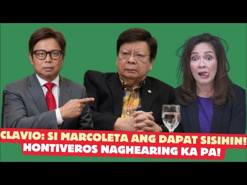 CLAVIO SINISI SI MARCOLETA! HONTIVEROS NAGSASAYANG NG PERA SA HEARING!