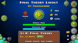 Final Theory Layout (Improvised) [Geometry Dash]