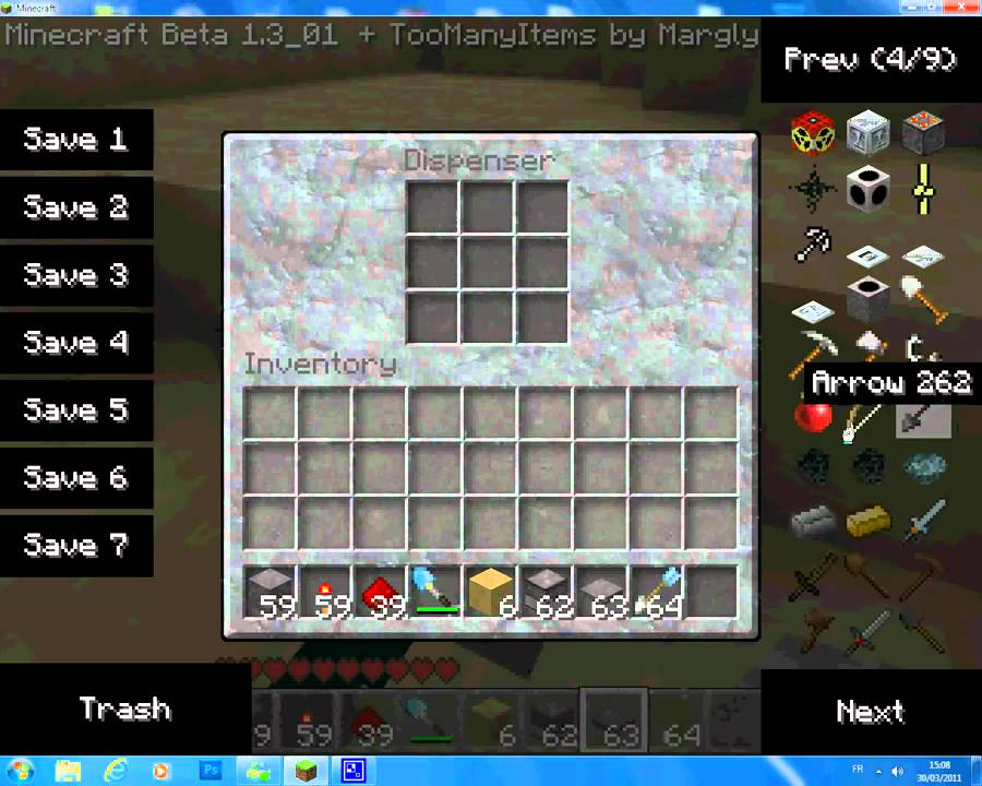 Tutoriel Minecraft - Lanceur de Fleches. - YouTube
