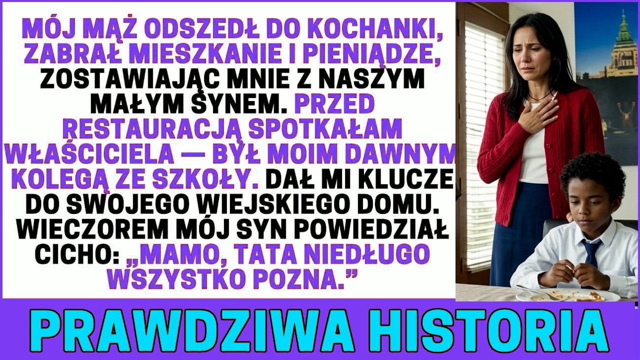 Stałam przed drzwiami własnego mieszkania i nie mogłam włożyć klucza do zamka. W ręce trzymałam urzędowy list, który właśnie wyjęłam ze skrzynki. „Pozew o powierzenie opieki nad małoletnim”. Mój...