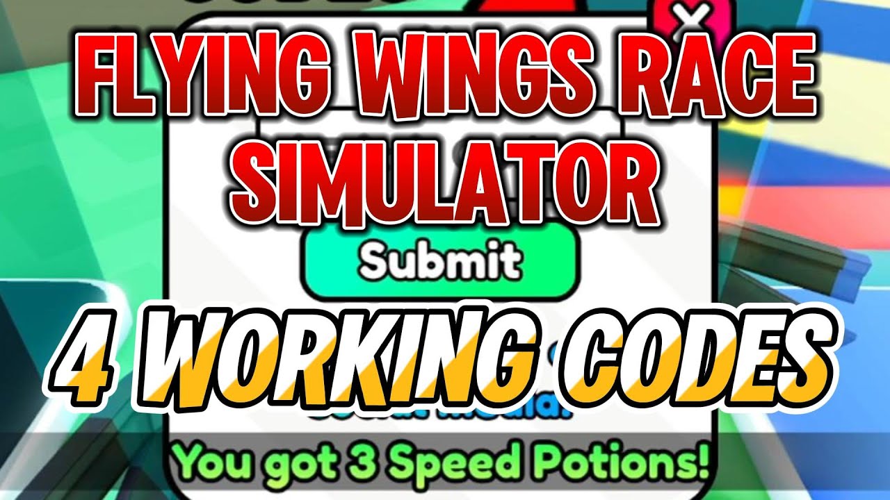 *NEW CODES* All Flying Wings Race Simulator Working Codes for February ...