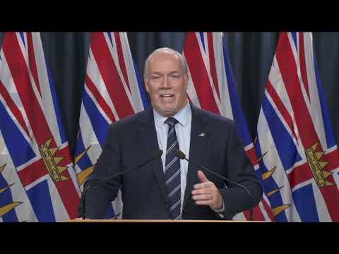 Premier John Horgan addresses British Columbians on July 16, 2020 | CHEK News