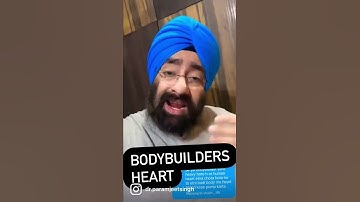 Heart of a bodybuilder #shorts Dr.Education
