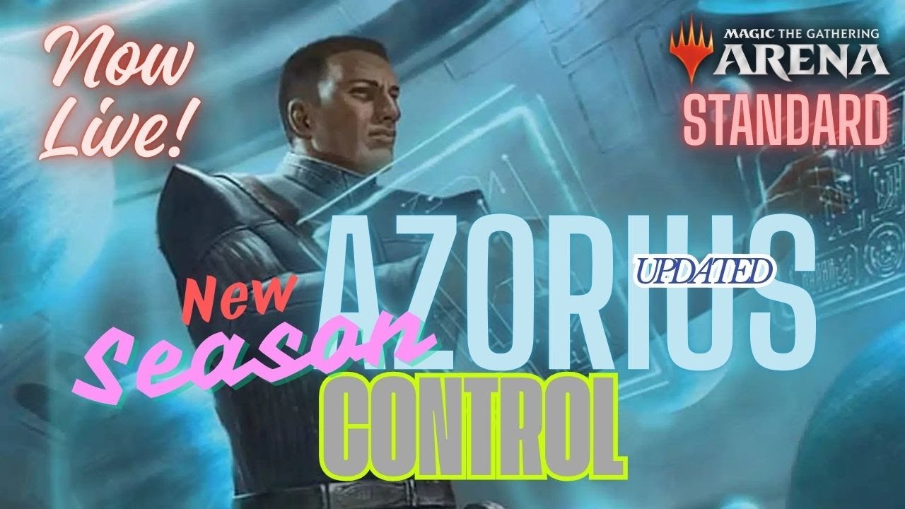 New Season! UPDATED Azorius Control [Ranked] | Standard | LIVE! - YouTube