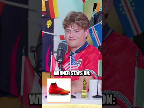 WINNER STAYS ON WORLD CUP BOOTS