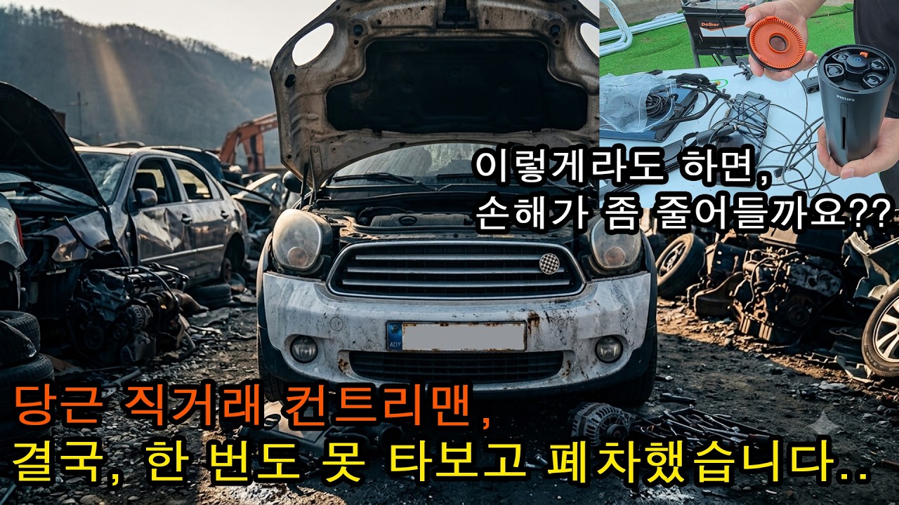 멈춰버린 미니 컨트리맨, 손해가 이만저만 아니라 결국.. 궁상맞게...#5 미니 마지막화