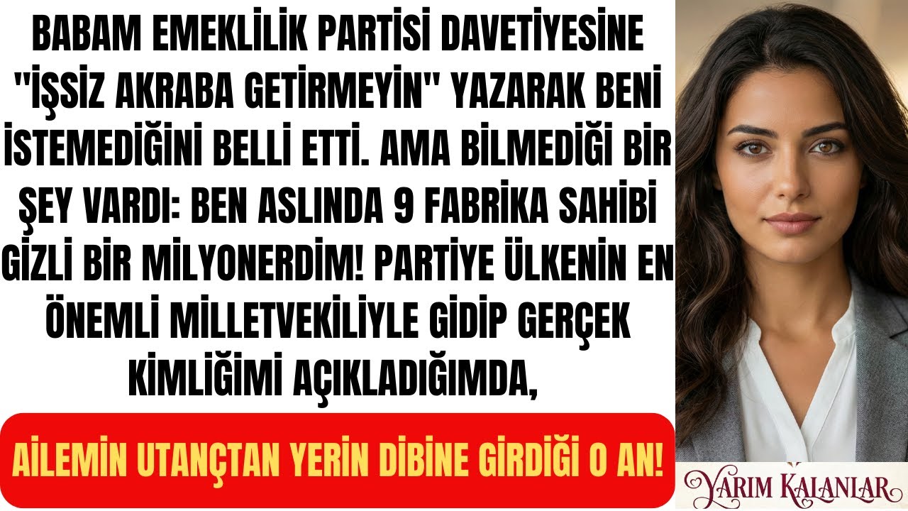 19 OCAK 2026.6 YIL SUSTUM, BABAMIN EMEKLİLİK PARTİSİNDE İNTİKAMIM ACI OLDU!