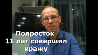 Иж Адвокат Пастухов. Какая ответственность грозит, если подросток 11 лет совершил кражу.