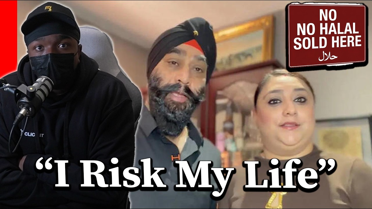 Tommy Robinson Supporter Who Says He’s Risking His Life For Refusing To Sell Halal Meat!