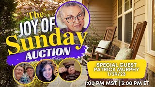 The Joy of Sunday Auction 1/29/23 @ 1pm MST | 3pm ET