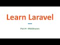 Laravel Tutorial for Beginners | Part 4: Middleware Explained