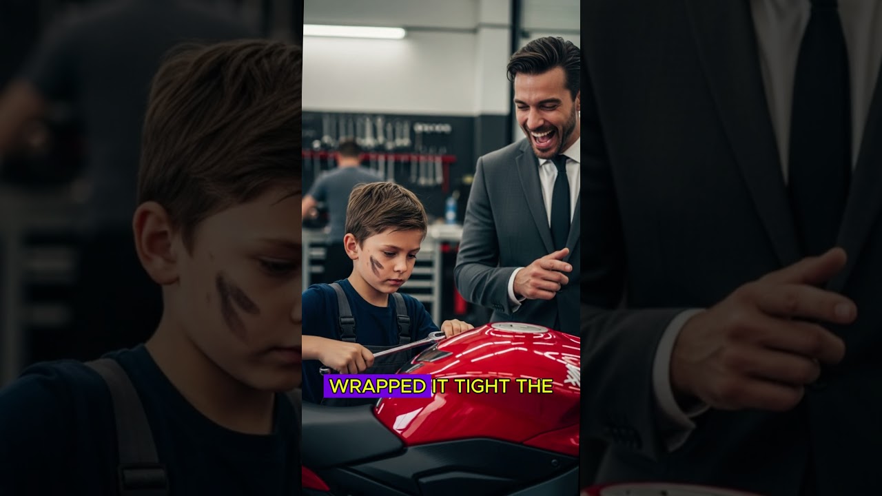 “I’LL FIX IT” — THE MILLIONAIRE LAUGHED, BUT THE BOY TAUGHT HIM AN UNFORGETTABLE LESSON