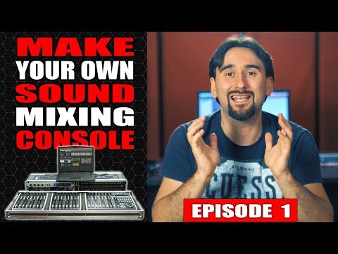 Video: How To Make A Mixing Console