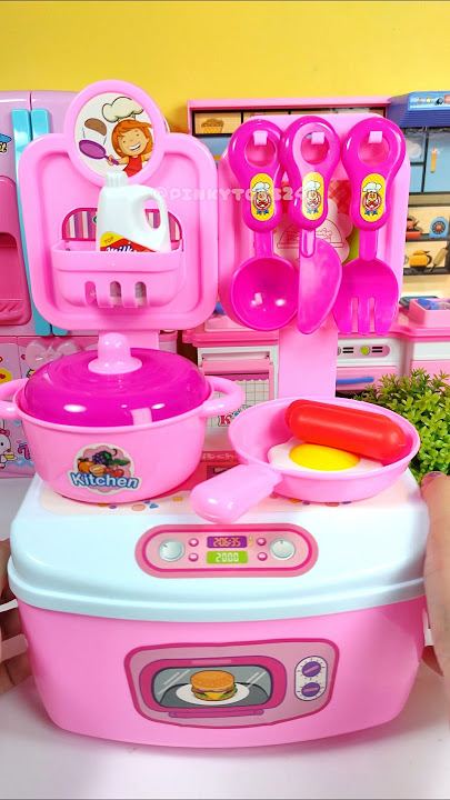 Kitchen Cooking Set Toys, Satisfying With Unboxing ASMR Videos