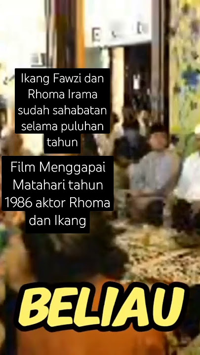 Rhoma Irama dan Ikang Fawzi main bareng dalam film 