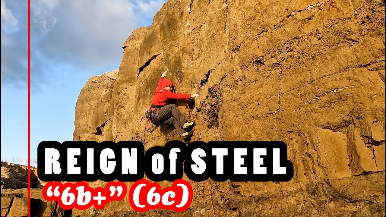 Reign of Steel, 6b+ (6c), White Hole, Portland