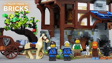 LEGO Ideas 21325 Medieval Blacksmith Speed Build!
