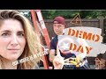 DEMOLITION DAY/ FAMILY VLOG/ HOUSE ADDITION EPISODE 1