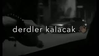 ne bu dertler kalacak, ne de bu ömür..🥀