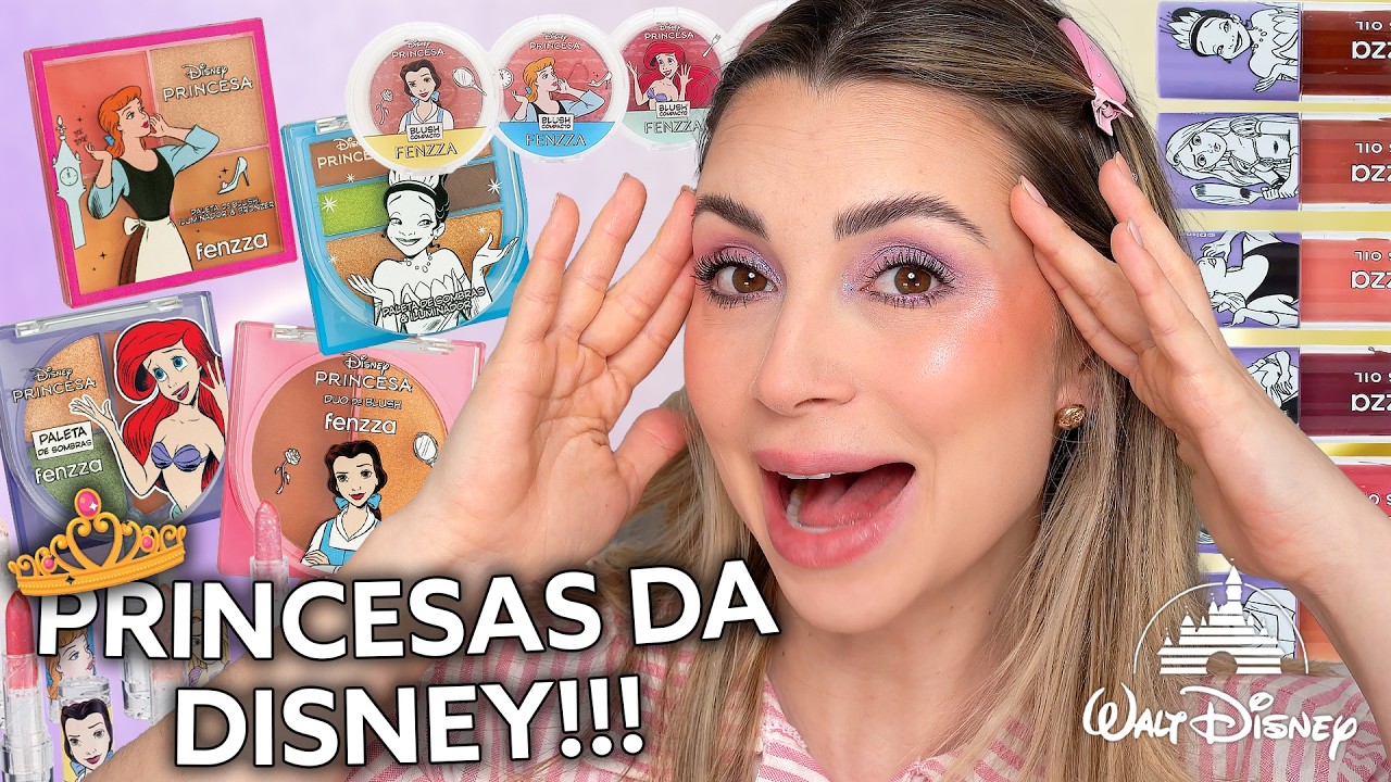 MAKES DAS PRINCESAS DA DISNEY COM FENZZA